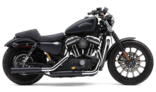 Cobra 3" Neighbor Hater Slip-Ons Black Sportster | 6086RB