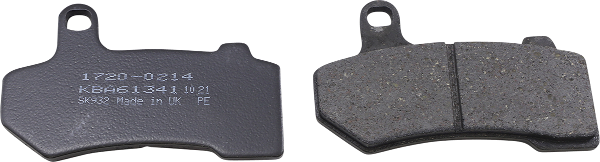 Drag Specialties Organic Brake Pads - 1720-0214