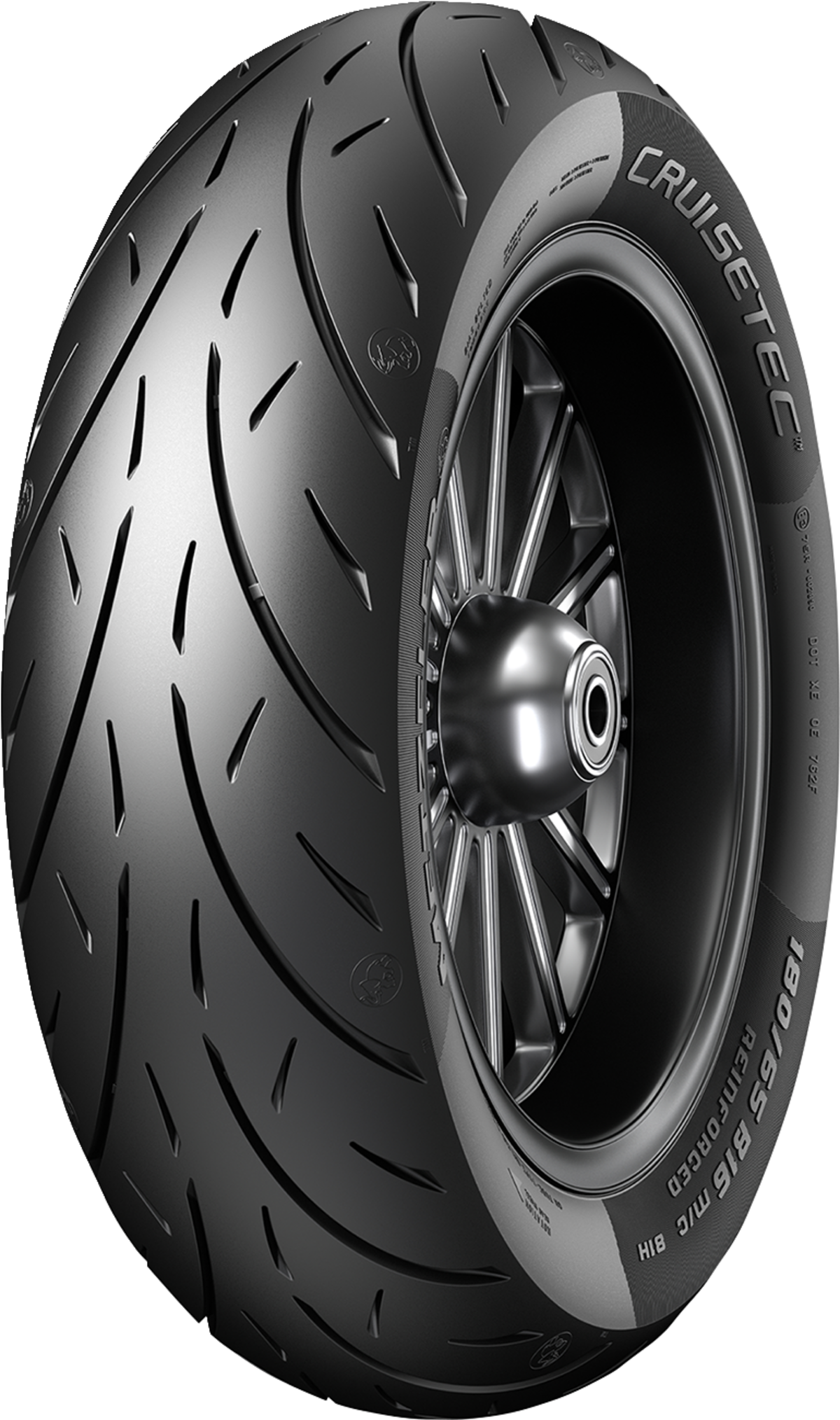 Metzeler Cruisetec Rear Tire - 180/65B16 81H - Blackwall (manufacturer reference image)