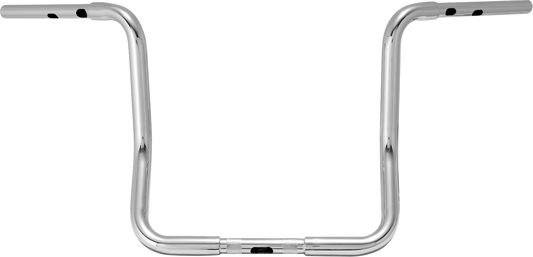 Burly Brand 1-1/4" Bagger Ape Hanger Handlebar - Touring - 15" - Chrome | B12-2102C - manufacturer/supplier product image