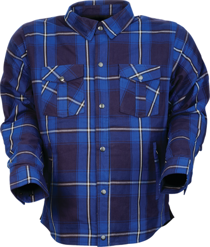 Ashwood Flannel — Blue