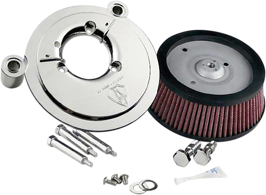 Arlen Ness Big Sucker Stage I Air Cleaner - Chrome - Throttle-by-Wire Twin Cam