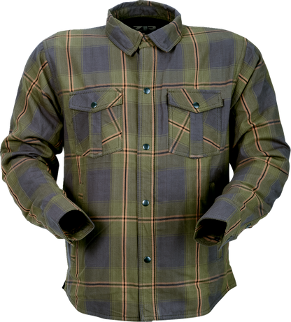 Ashwood Flannel — Olive