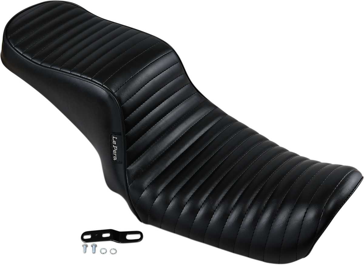 LePera Cherokee Seat - Pleated - Black - FL/FX '06-'17
