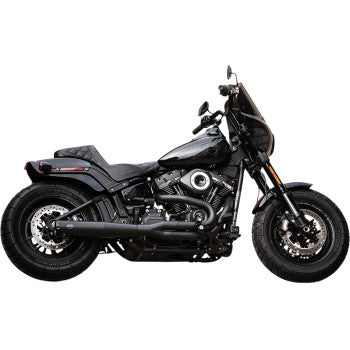 Super Street 2:1 Exhaust System - Black