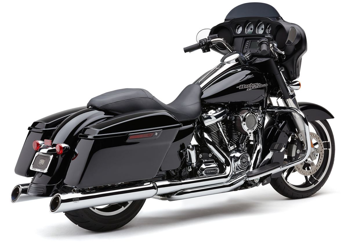 Cobra 909 Uppercut Slip-Ons Chrome FLH/Touring | 6268