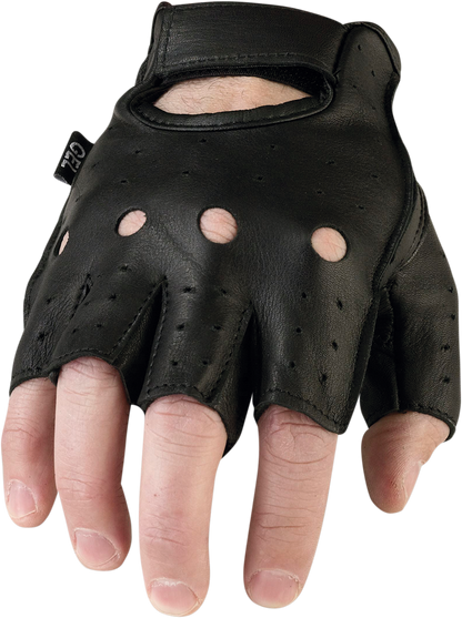 243 Half Gloves — Black