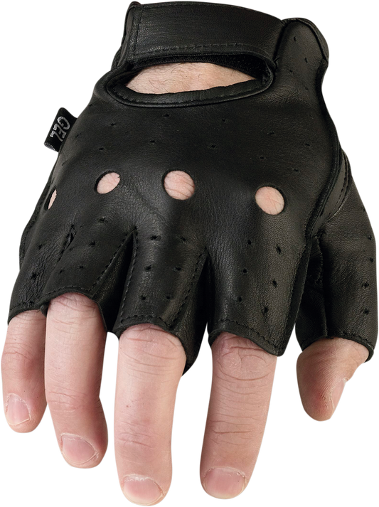 243 Half Gloves — Black