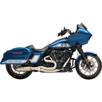 2-into-1 Mid-Length Super Bike Exhaust System - Stainless Steel