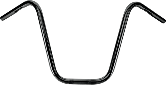 Burly Brand 1" Narrow Bottom Ape Hanger Handlebar - 14" - Black | B28-337 - manufacturer/supplier product image