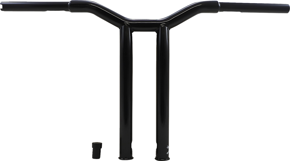 Burly Brand Dominator Handlebar - Raked - 14" - Black | B12-6053B - manufacturer/supplier product image