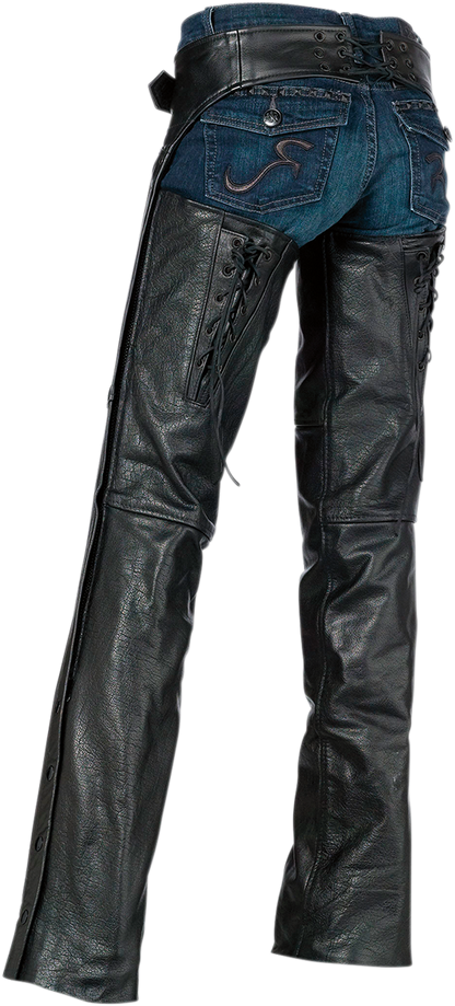 Women's Sabot Chaps — Black
