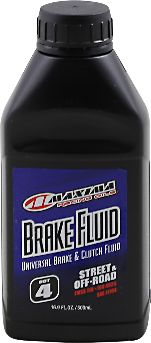 Maxima Racing Oil Dot 4 Brake Fluid - 500 ml | 8086916 — supplier product image; verify listed configuration