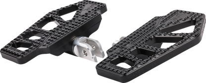 Thrashin Supply Co. Apex Mini Floorboards - Driver - Black - Softail