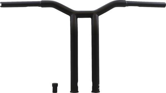 Burly Brand Dominator Handlebar - Raked - 14" - Matte Black | B12-6053SB - manufacturer/supplier product image