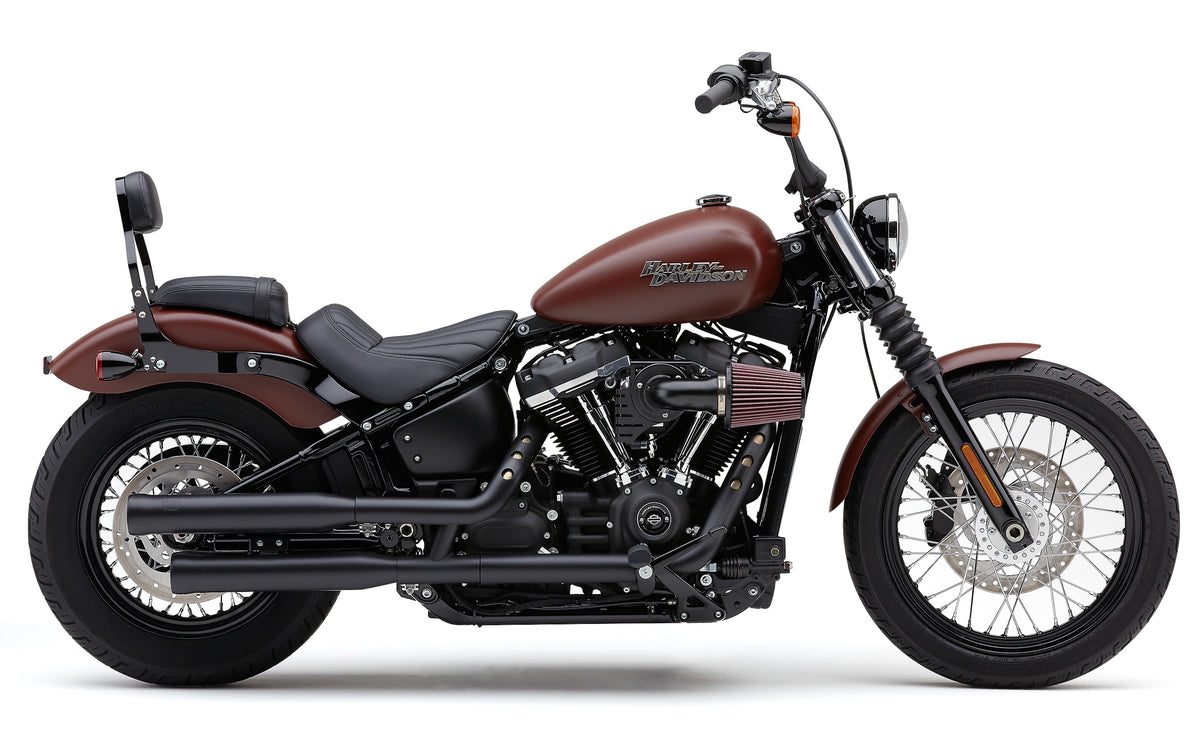 Cobra 3" Neighbor Hater Slip-Ons Black Softail | 6048B