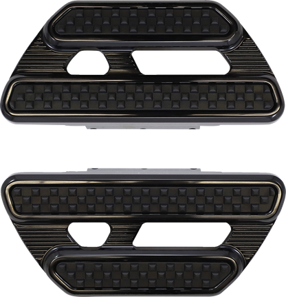 Arlen Ness Method Passenger Floorboards - Black