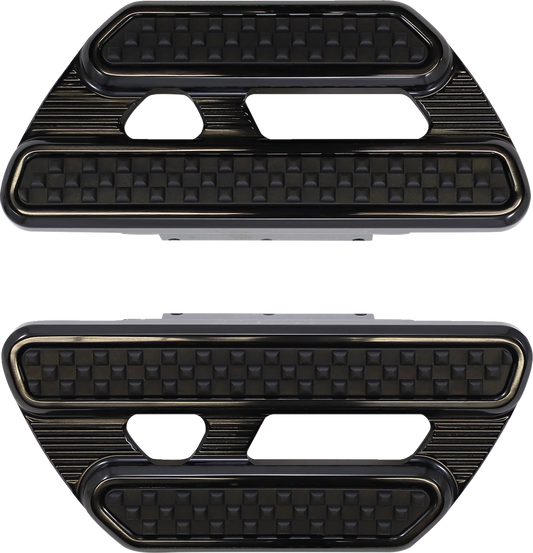 Arlen Ness Method Passenger Floorboards - Black
