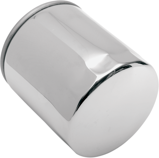 Drag Specialties Oil Filter - Chrome - Twin Cam/M8 | 14-0020C-BX18 — supplier product image; verify listed configuration