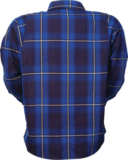 Ashwood Flannel — Blue