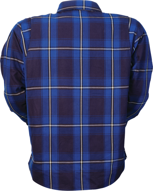 Ashwood Flannel — Blue
