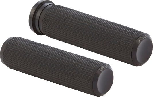 Arlen Ness Knurled Grips - Cable - Black