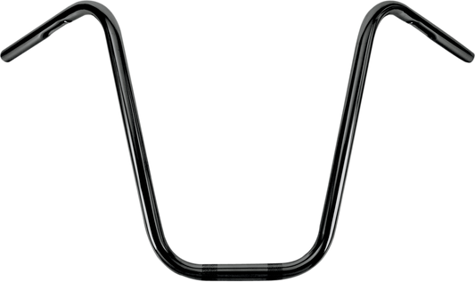 Burly Brand 1" Narrow Bottom Ape Hanger Handlebar - 16" - Black | B28-339 - manufacturer/supplier product image