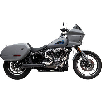 2-into-1 Assault Exhaust System - Black - Softail M8