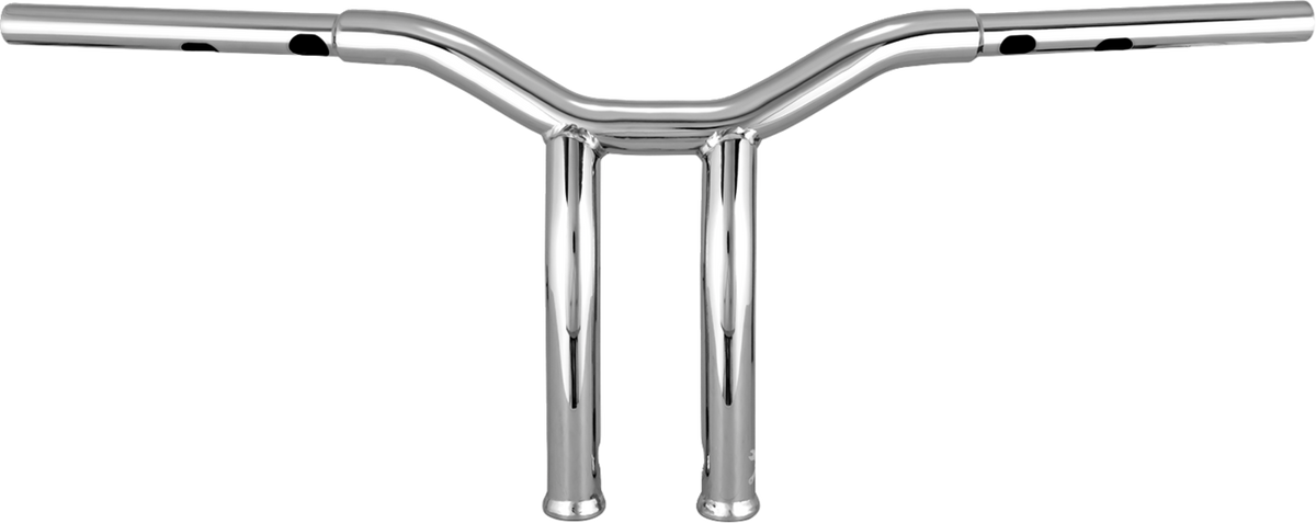 Burly Brand Dominator Handlebar - Touring/Softail - 10" - Chrome | B12-6081C - manufacturer/supplier product image
