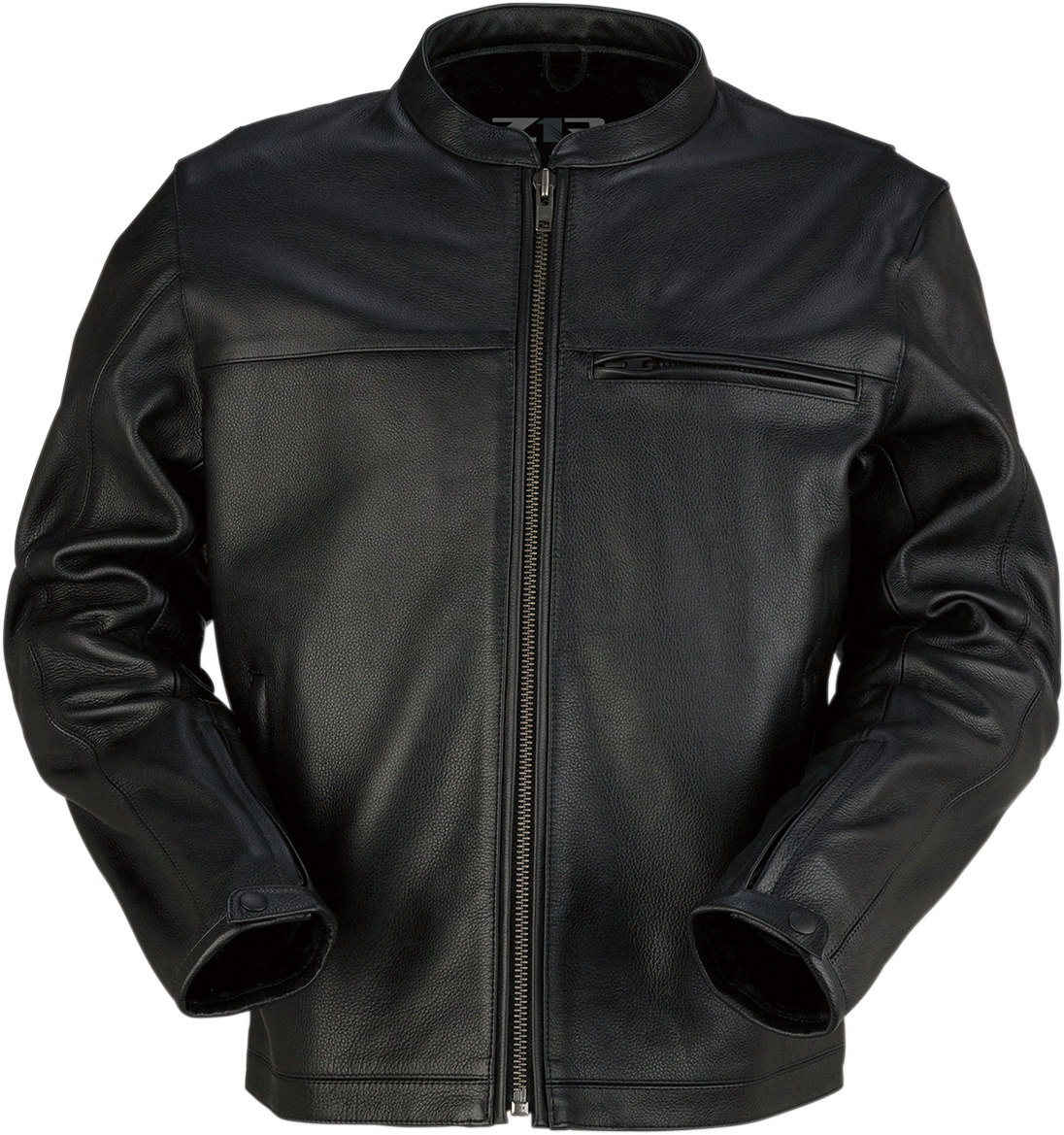 Munition Leather Jacket — Black