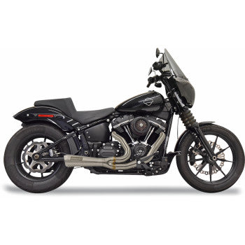 2-into-1 Ripper Short Exhaust System - Stainless Steel - 49-State