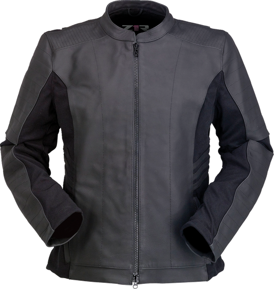 Women's Bellona Leather Jacket — Black