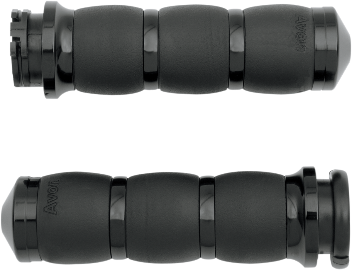 Avon Grips 3-Ring Velvet Air Grips - Black
