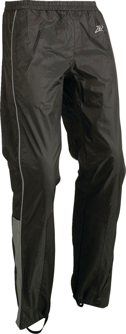 Women's Rain Pants — Black