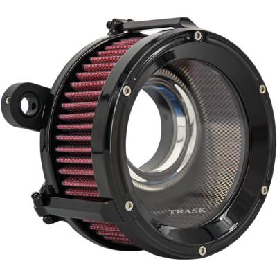 Trask Assault Charge High-Flow Air Cleaner, Black, Fits 17-20 FLHT/ FLHR/ FLHX/ FLTRX/ FLTRU/ FLTRK and 18-20 Softails for Ha