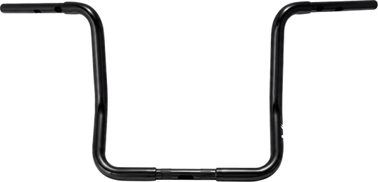 Burly Brand 1-1/4" Bagger Ape Hanger Handlebar - Touring - 15" - Black | B12-2102B - manufacturer/supplier product image