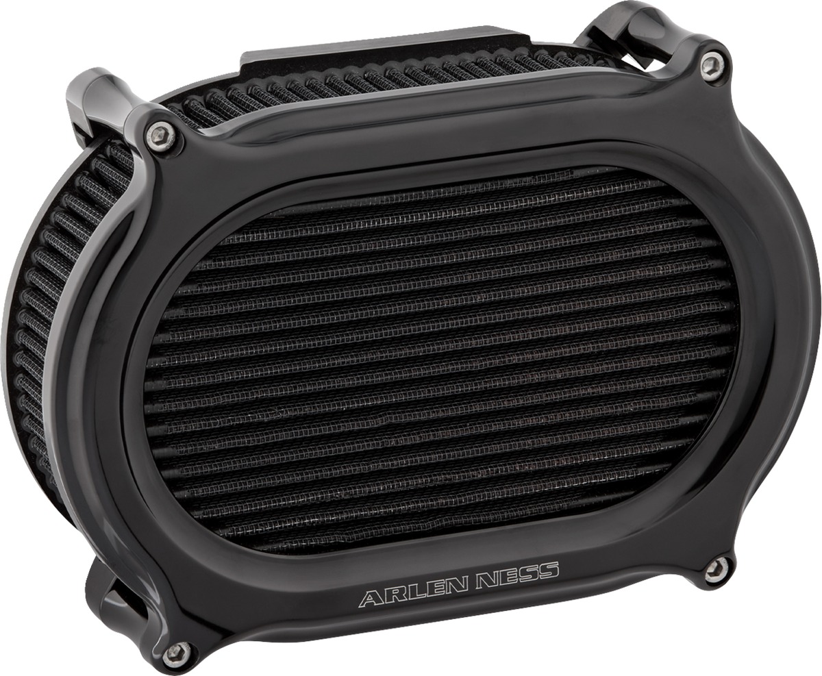 Arlen Ness Performance Air Filter Kit - Stage II - Black