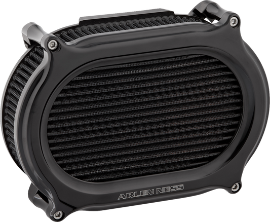 Arlen Ness Performance Air Filter Kit - Stage II - Black
