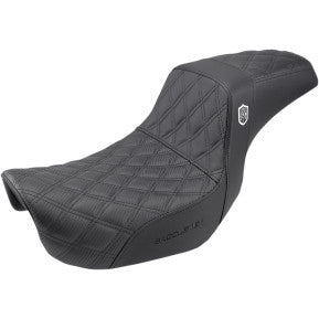 SADDLEMEN 0803-0629 SC80604DB Pro Series SDC Performance Grip Seat 06-17 DYNA