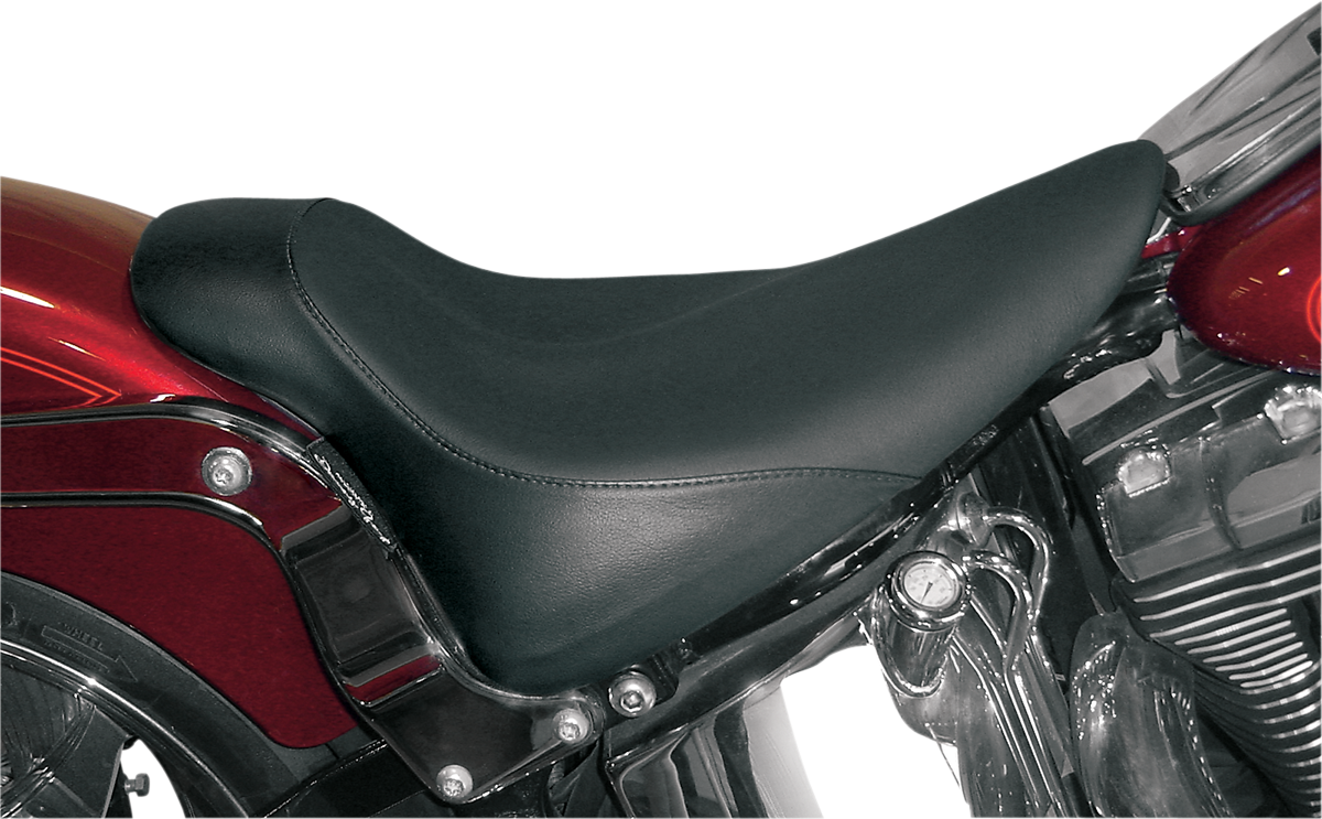 Danny Gray Buttcrack™ Solo Seat - Black - FLST '84-'99