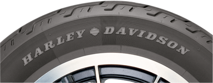 Dunlop D401 Rear Tire - 130/90B16 73H - Blackwall (manufacturer reference image)