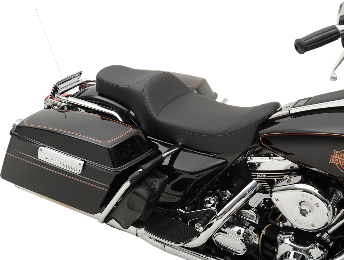 Drag Specialties Extended Reach Predator Seat - Mild Stitched