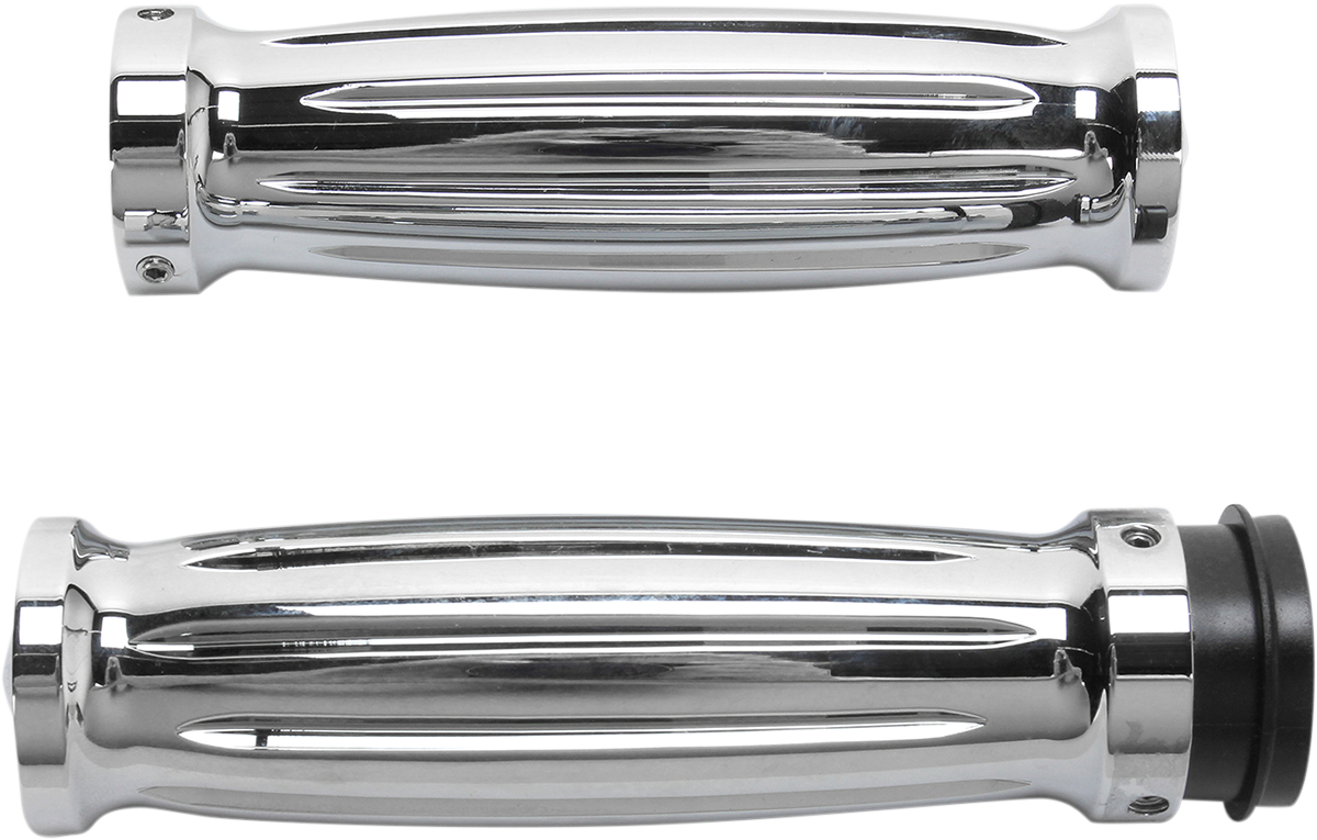 Accutronix Custom Grips - Diamond - TBW - Chrome