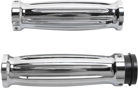 Accutronix Custom Grips - Diamond - TBW - Chrome