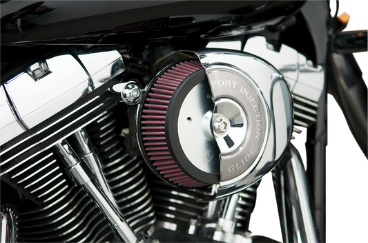 Arlen Ness Big Sucker Stage I Air Cleaner - Chrome - Throttle-by-Wire Twin Cam