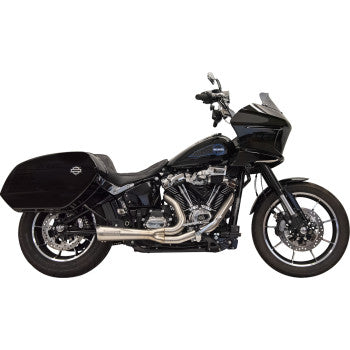 2-into-1 Ripper Exhaust System with Megaphone Muffler - Stainless - 49-State - M8 Softail