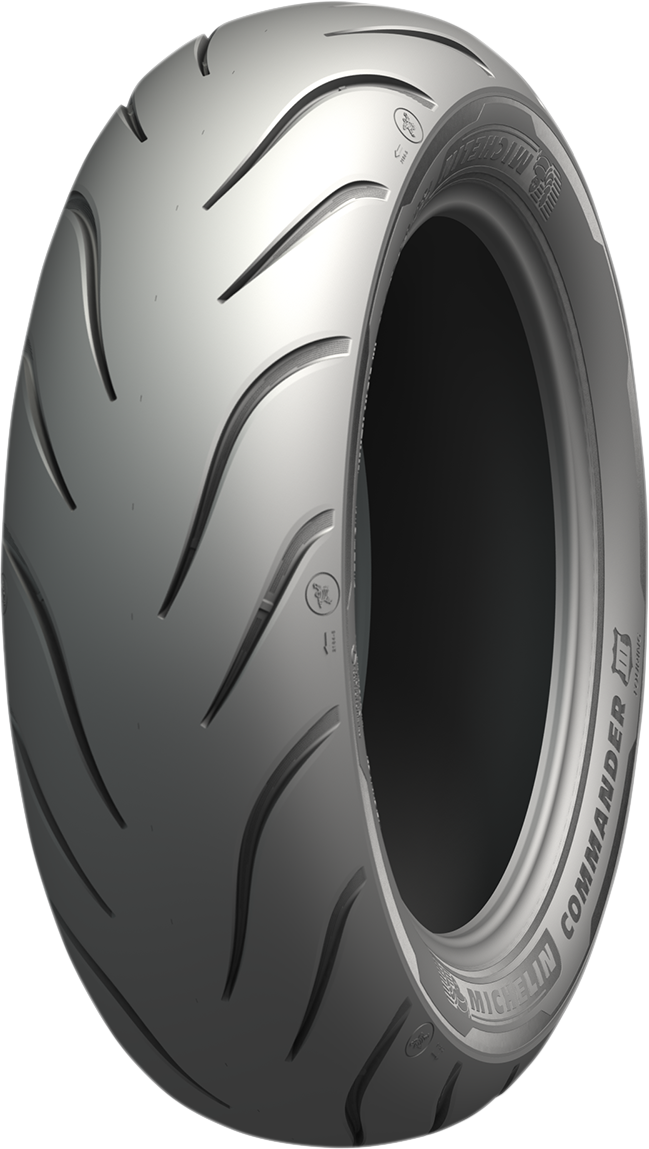 Michelin Commander III Touring Rear Tire - 180/65B16 81H - Blackwall (manufacturer reference image)