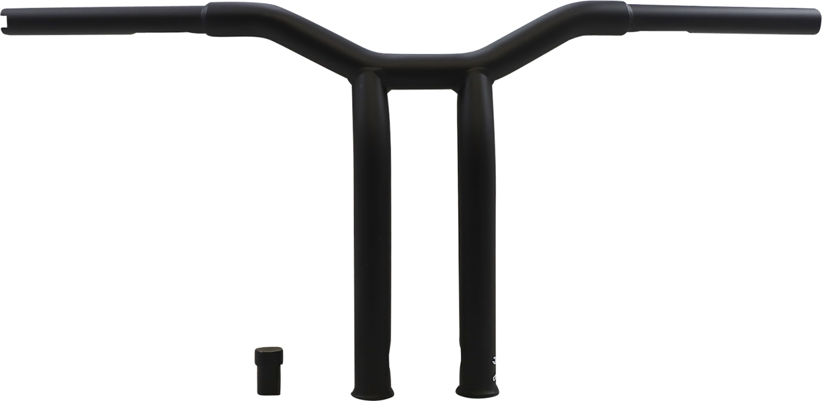 Burly Brand Dominator Handlebar - Raked - 12" - Matte Black | B12-6052SB - manufacturer/supplier product image