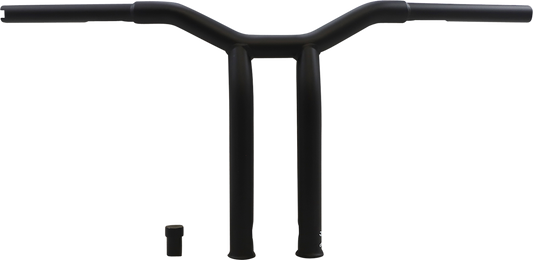 Burly Brand Dominator Handlebar - Raked - 12" - Matte Black | B12-6052SB - manufacturer/supplier product image
