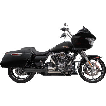 2-into-1 Assault Exhaust System - Black - Touring M8